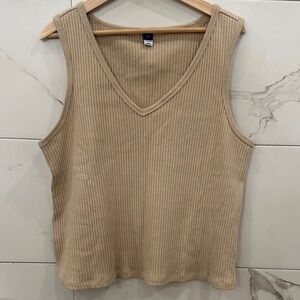 Old Navy Ribbed Sleeveless Tank Top